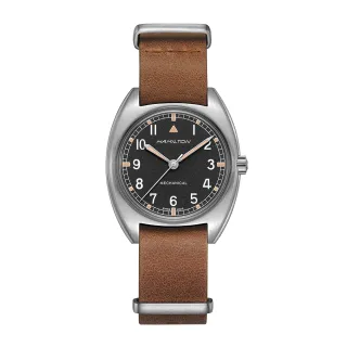 【HAMILTON 漢米爾頓旗艦館】卡其航空系列飛行PILOT 雙曆腕錶42mm(自動上鍊 中性 皮革錶帶 H64615735) 歷史價格詳細信息