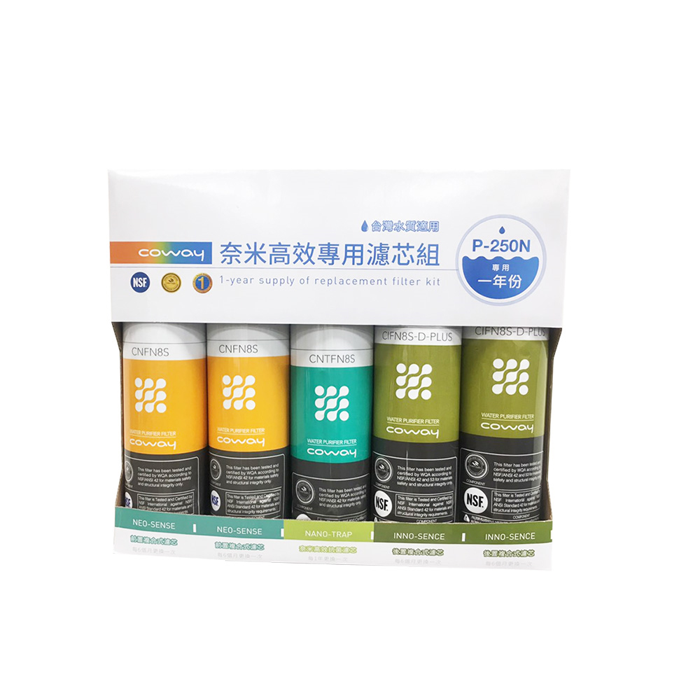 【Coway】奈米高效專用濾芯組一年份(適用P-150N淨水器) 歷史價格詳細信息
