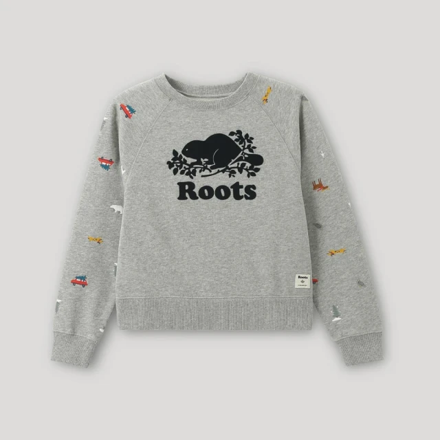 【Roots】Roots 大童-經典傳承系列 雪尼爾圓領上衣(蜂蜜金黃) 歷史價格詳細信息