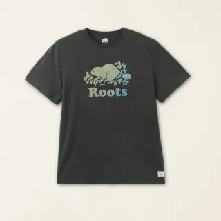【Roots】Roots男裝-絕對經典系列 左胸海狸LOGO厚磅短袖T恤(灰色) 歷史價格詳細信息