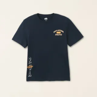 【Roots】Roots 男裝- 戶外探險家系列 卡通海狸長袖T恤(軍藍色) 歷史價格詳細信息