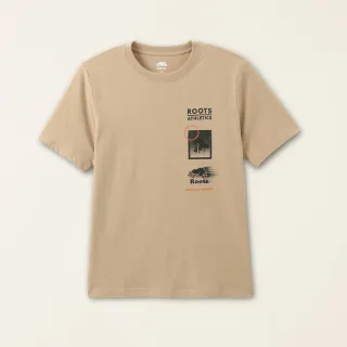 【Roots】Roots男裝-舒適生活系列 左胸口袋文字LOGO POLO衫(黑色) 歷史價格詳細信息