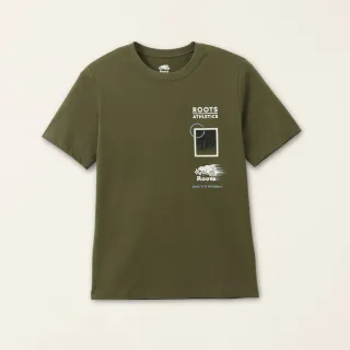 【Roots】Roots男裝-舒適生活系列 左胸口袋文字LOGO POLO衫(黑色) 歷史價格詳細信息