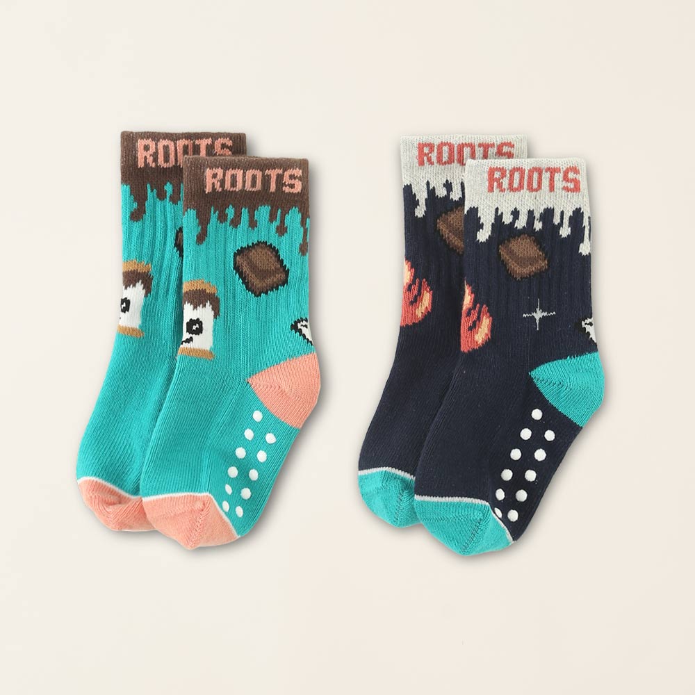 【Roots】Roots小童-自然俱樂部系列 口袋設計有機棉短褲(藍色) 歷史價格詳細信息