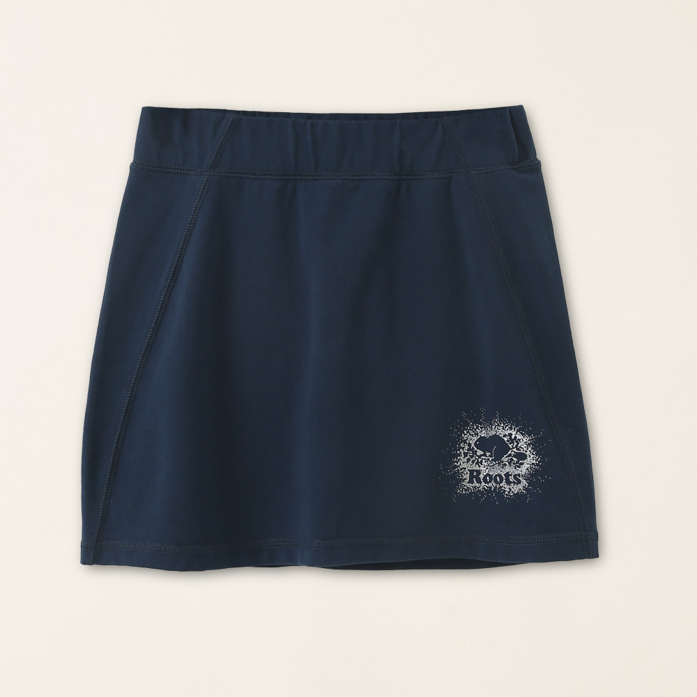 【Roots】Roots大童-星際遨遊系列 滿版星辰休閒褲裙(深藍色) 價格比較,價格查詢,歷史價格詳細信息