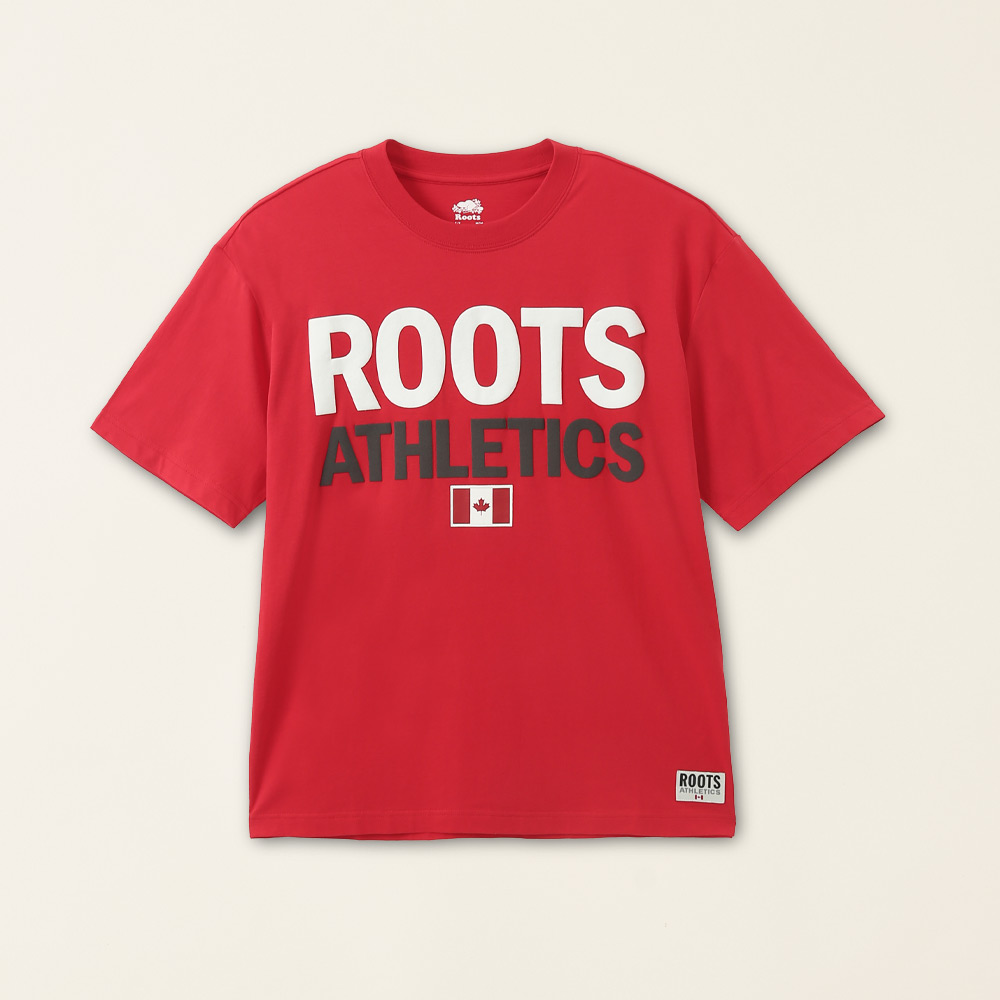 【Roots】Roots男女共款-海洋生活家系列 貝殼印花有機竹節棉短袖T恤(白色) 歷史價格詳細信息