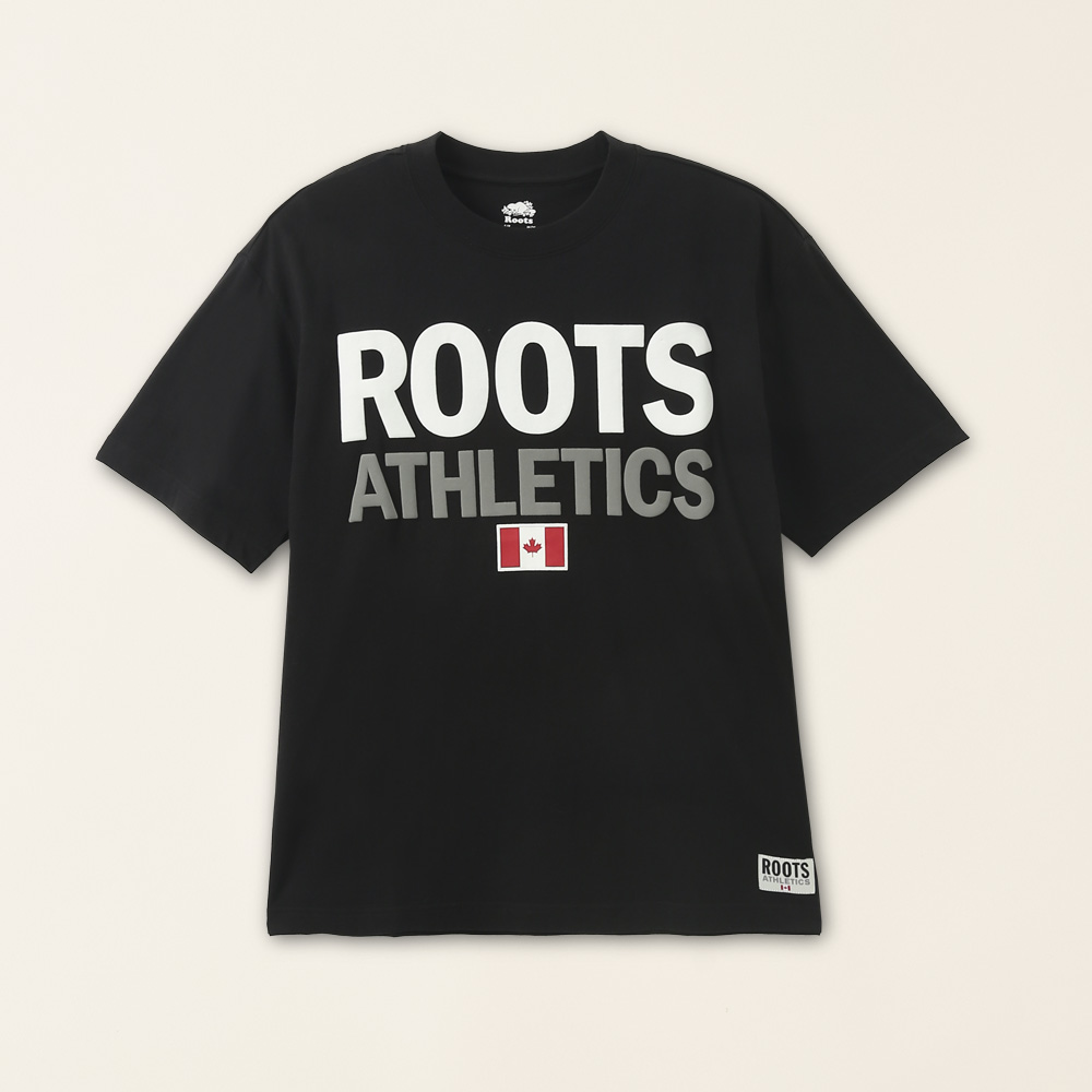 【Roots】Roots男女共款-海洋生活家系列 貝殼印花有機竹節棉短袖T恤(白色) 歷史價格詳細信息