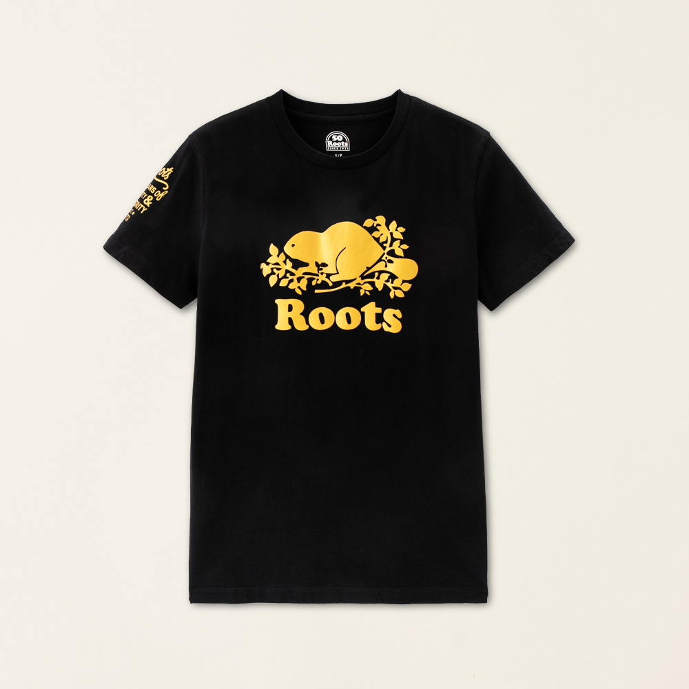 【Roots】Roots女裝-#Roots50系列 手繪海狸有機棉寬版短袖T恤(紅色) 歷史價格詳細信息