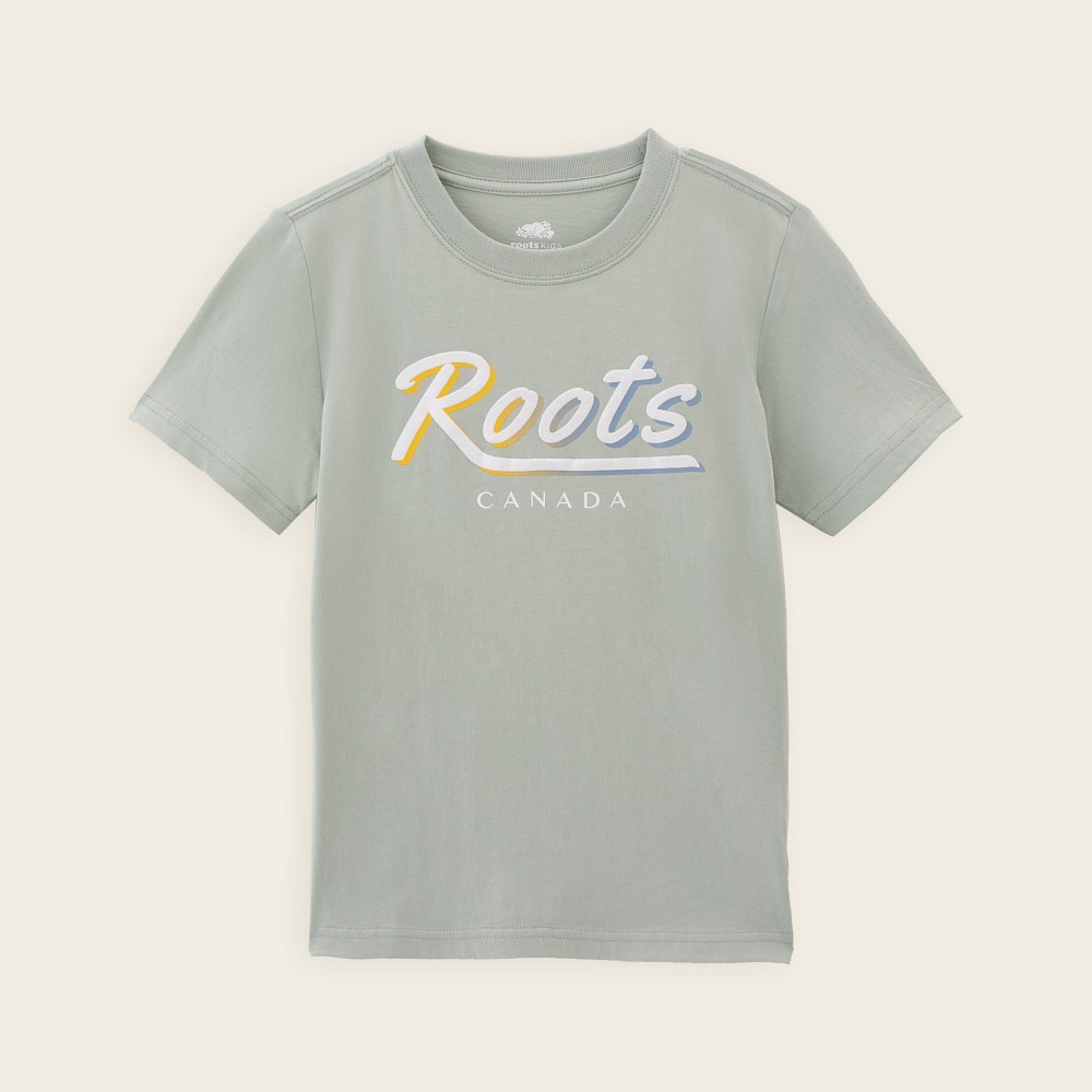 【Roots】Roots大童-繽紛花卉系列 渲染海狸經典短袖T恤(粉色) 歷史價格詳細信息