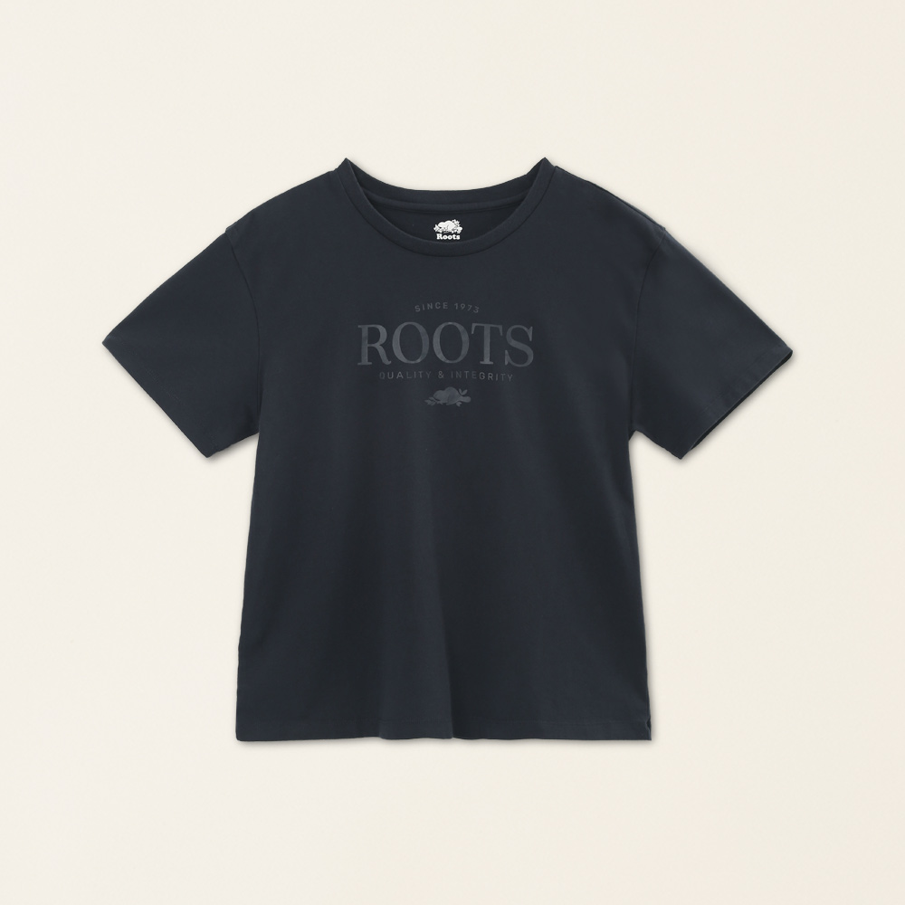 【Roots】Roots女裝-舒適生活系列 簡約設計有機棉連身褲裝(腰果色) 歷史價格詳細信息