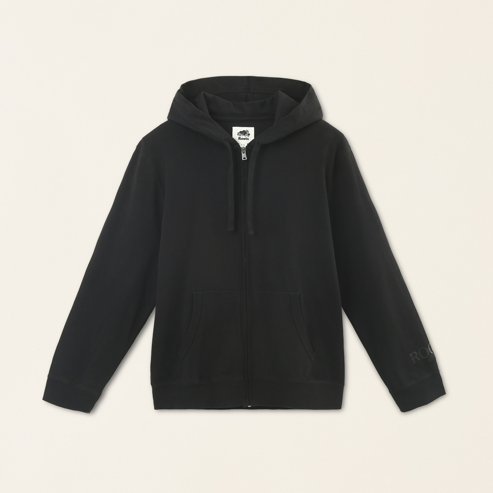 【Roots】Roots男裝-舒適生活系列 左胸口袋文字LOGO POLO衫(黑色) 歷史價格詳細信息