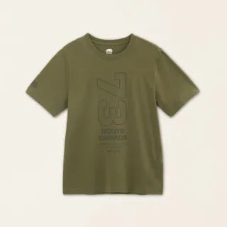 【Roots】Roots男裝-城市旅者系列 環形海狸LOGO雙面布大學T(綠色) 歷史價格詳細信息