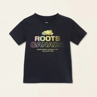 【Roots】Roots小童-城市悠遊系列 海狸LOGO寬鬆剪裁刷毛連帽外套(拼色) 歷史價格詳細信息
