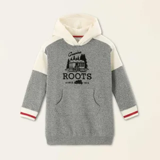 【Roots】Roots大童-經典小木屋系列 經典LOGO大學T(灰色) 歷史價格詳細信息