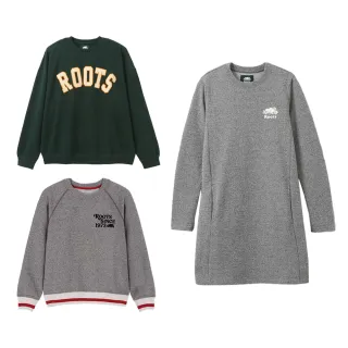 【Roots】男女款-精選Roots 經典海狸LOGO大學T或帽T(多款可選) 歷史價格詳細信息