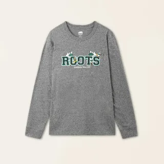 【Roots】Roots 男裝- 戶外探險家系列 卡通海狸長袖T恤(軍藍色) 歷史價格詳細信息