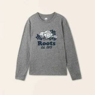 【Roots】Roots 男裝- 戶外探險家系列 卡通海狸長袖T恤(軍藍色) 歷史價格詳細信息