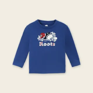【Roots】Roots小童-海洋生活家系列 熱帶島嶼海狸有機棉短袖T恤(蘭花粉) 歷史價格詳細信息