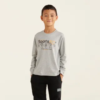 【Roots】Roots 大童-冬日海狸系列 經典羅紋棉褲(灰色) 歷史價格詳細信息