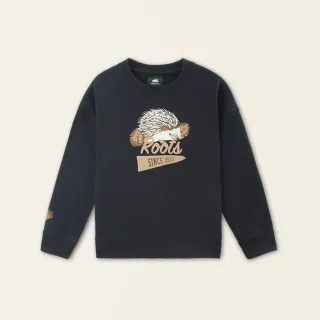 【Roots】Roots 大童-經典傳承系列 雪尼爾圓領上衣(蜂蜜金黃) 歷史價格詳細信息