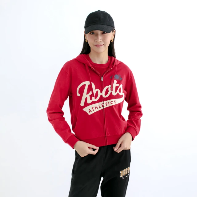【Roots】Roots女裝-Taiwan Day系列 梅花海狸LOGO修身短袖T恤(珊瑚粉) 歷史價格詳細信息