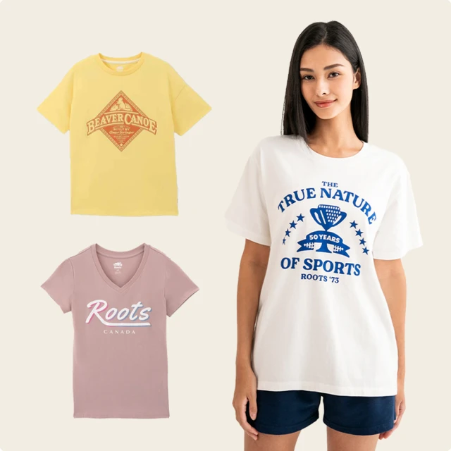 Roots Logo短袖上衣 短t 男 古著 二手 歷史價格詳細信息