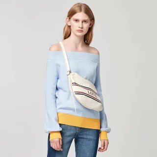 IROO 藍色白棕條紋圓領長袖毛衣,尺寸36,肩寬48.5cm胸寬42.5cm,原價1880,全新未穿標籤未剪降價大出清 歷史價格詳細信息