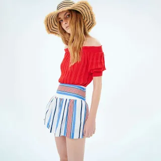 【iROO】羅紋小蓬袖T恤 歷史價格詳細信息