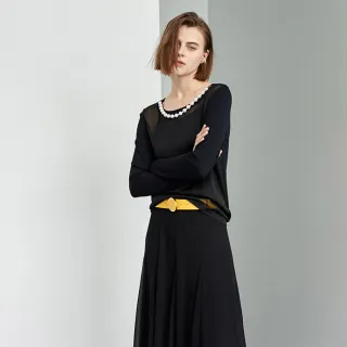 【iROO】珍珠花呢口袋短裙 歷史價格詳細信息