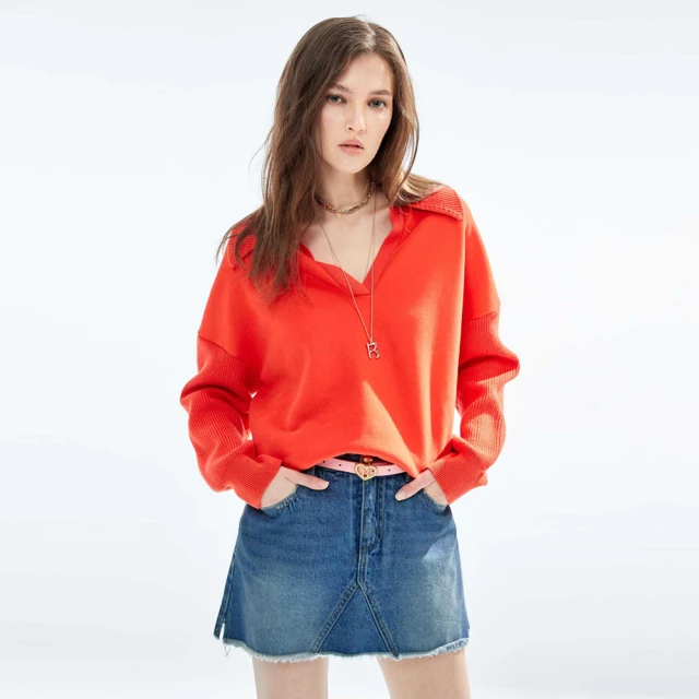 【iROO】V領針織罩衫 歷史價格詳細信息