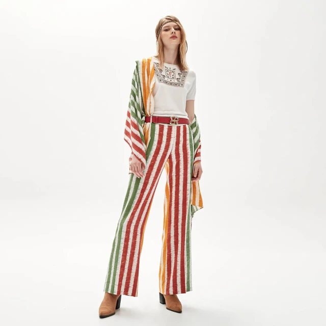 彩條風格比基尼泳裝泳衣（上衣+小褲） 歷史價格詳細信息