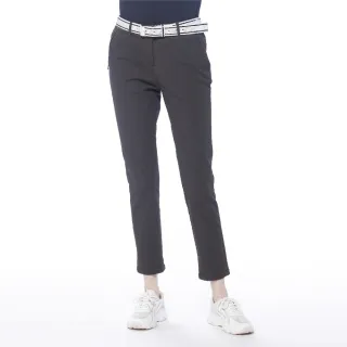 【Lynx Golf】korea女款韓國進口商品簡約時尚素面造型後口袋設計平口休閒九分褲(二色) 歷史價格詳細信息