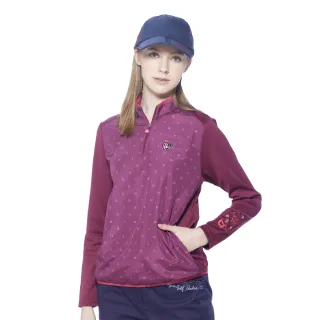 【Lynx Golf】女款吸濕排汗抗UV涼感抗菌功能絲光網眼布料短袖立領POLO衫(二色) 歷史價格詳細信息