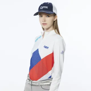 【Lynx Golf】女款吸溼排汗半身斜紋印花兩袖織帶設計短袖立領POLO衫/高爾夫球衫(粉紅色) 歷史價格詳細信息