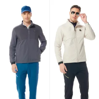 【Lynx Golf】男款防水透濕功能經典山貓印花拉鍊胸袋設計長袖可拆式連帽外套(三色) 歷史價格詳細信息