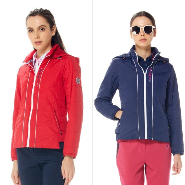 【Lynx Golf】女款保暖舒適內磨毛壓光工藝造型剪裁拉鍊口袋無袖背心(二色) 歷史價格詳細信息