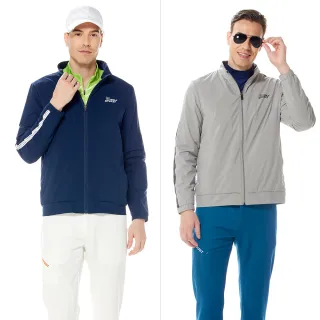 【Lynx Golf】男款歐洲進口面料防潑水功能保暖兩臂LOGO織帶設計拉鍊口袋長袖外套(二色) 價格比較,價格查詢,歷史價格詳細信息