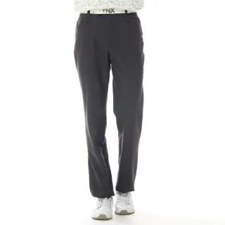 【Lynx Golf】男款日本進口布料伸縮腰頭彈性舒適素面雙折西裝長褲-黑色 歷史價格詳細信息