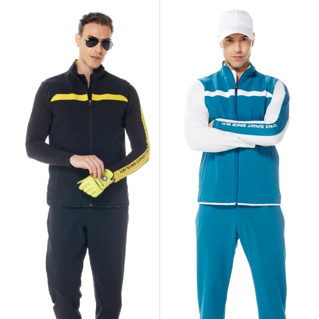 【Lynx Golf】首爾高桿風格!男款莫代爾棉材質配色線衫山貓系列膠標長袖POLO衫(二色) 歷史價格詳細信息