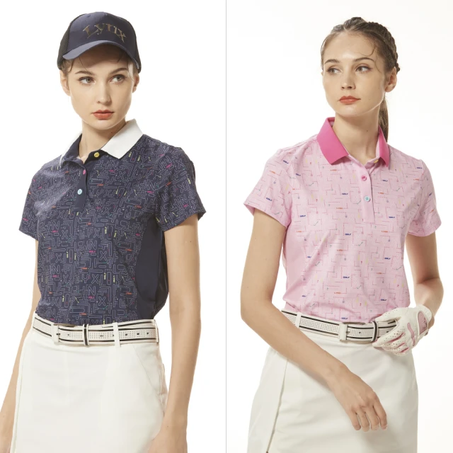 【Lynx Golf】女款吸汗速乾抗UV經典條紋花色長袖POLO衫/高爾夫球衫(二色) 歷史價格詳細信息