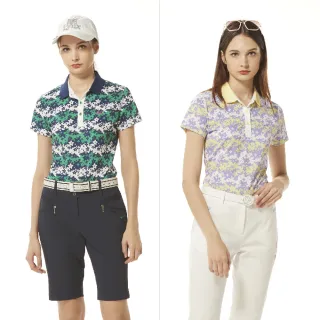 【Lynx Golf】女款吸排易溶紗材質透氣素面款褲口假反摺設計直筒五分褲(二色) 歷史價格詳細信息