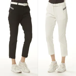 【Lynx Golf】首爾高桿風格!女款防潑水彈性弧度下擺設計袋蓋拉鍊口袋無袖不可拆式連帽背心(二色) 歷史價格詳細信息