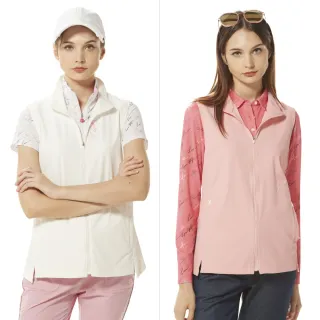 【Lynx Golf】女款彈性舒適前後拉鍊口袋設計立體膠標造型窄管長褲(二色) 歷史價格詳細信息