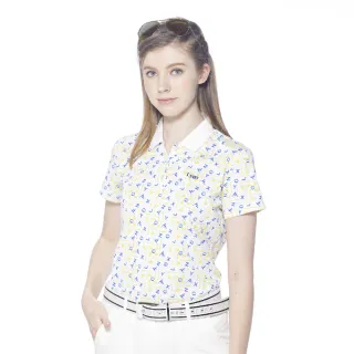 【Lynx Golf】女款吸濕排汗抗UV涼感抗菌功能絲光網眼布料短袖立領POLO衫(二色) 歷史價格詳細信息