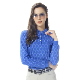 【Lynx Golf】女款滿版不規則三角形印花腰圍可調山貓膠標拉鍊口袋無袖背心(二色) 歷史價格詳細信息