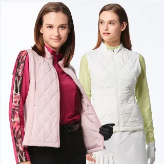 【Lynx Golf】女款保暖舒適內磨毛壓光工藝造型剪裁拉鍊口袋無袖背心(二色) 歷史價格詳細信息