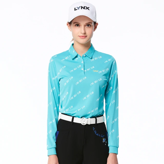 【Lynx Golf】女款吸濕排汗抗UV涼感抗菌功能絲光網眼布料短袖立領POLO衫(二色) 歷史價格詳細信息