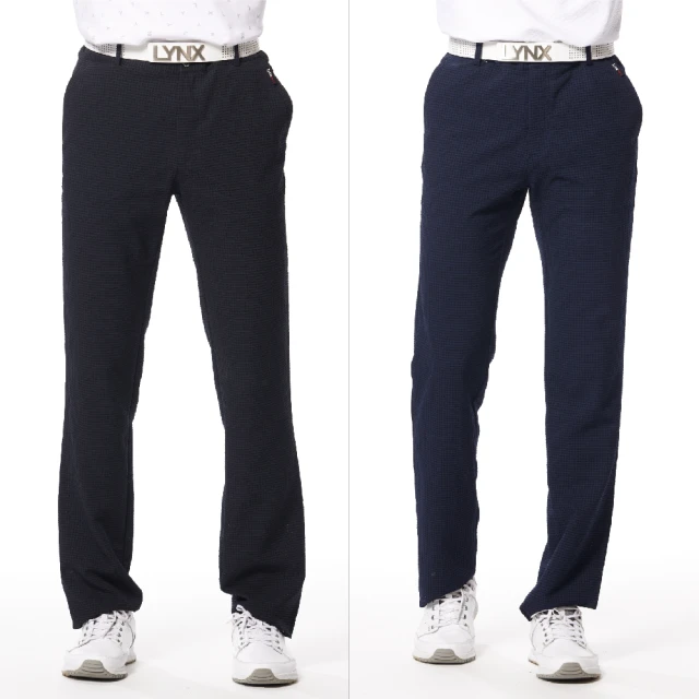 【Lynx Golf】男款日本布料透濕防潑水拉鍊大腿口袋設計平口休閒長褲(二色) 歷史價格詳細信息