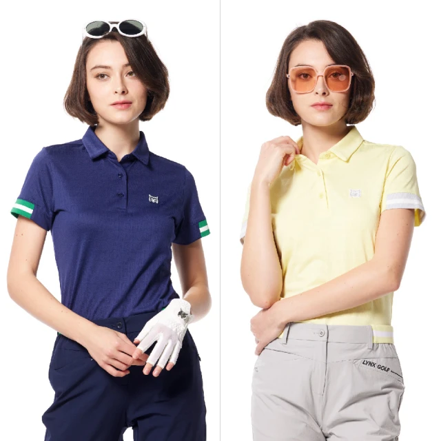 【Lynx Golf】女款合身版遠紅外線功能保暖內刷毛俏皮壓光印花長袖立領POLO衫/高爾夫球衫(二色) 歷史價格詳細信息