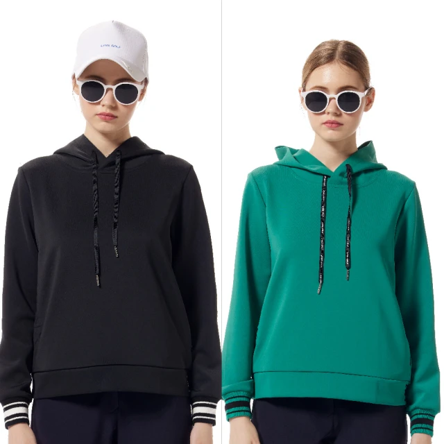 【Lynx Golf】首爾高桿風格!女款防潑水彈性弧度下擺設計袋蓋拉鍊口袋無袖不可拆式連帽背心(二色) 歷史價格詳細信息